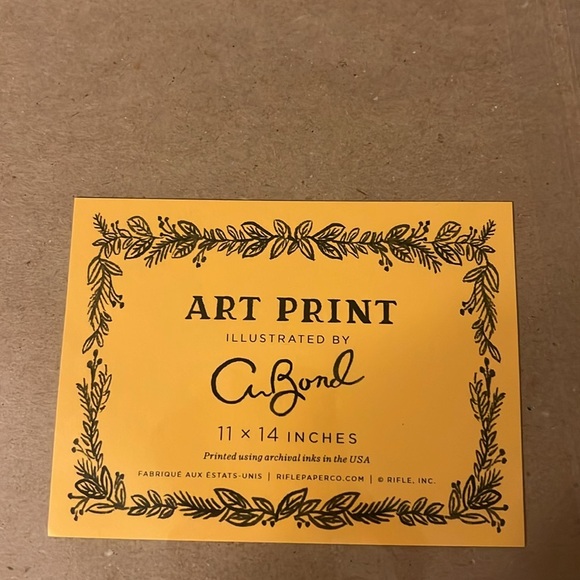 NWT Rifle Paper Co. Art of Seeing Ann Bond - Picture 2 of 4